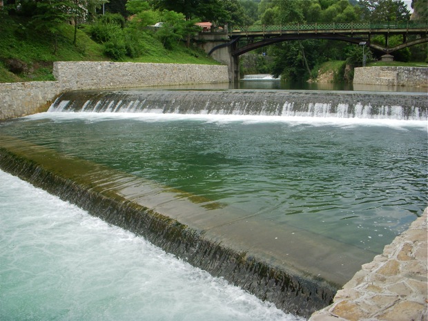 pliva river, waterfalls, bosina, jajce