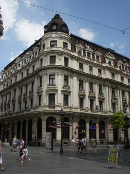 Walkway Belgrade, Serbian Buildings
