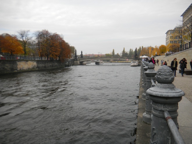 The river spree in Berlin Germany